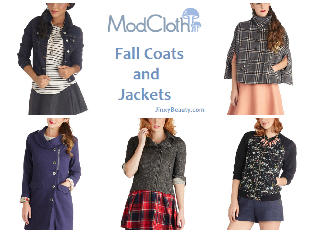 modcloth coats jackets