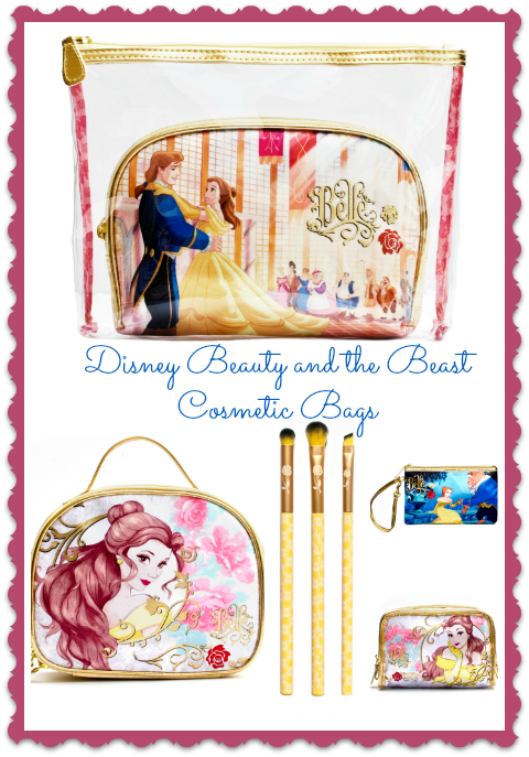 Disney Beauty and the Beast Cosmetic Bags