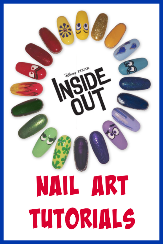 Disney's Inside Out Nail Art Tutorial