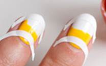 Candy Corn Nails Tutorial Instructions