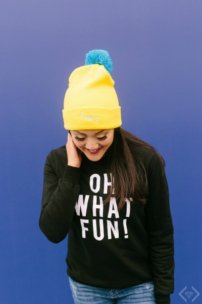 Amy Tan Collection Oh What Fun Sweatshirt